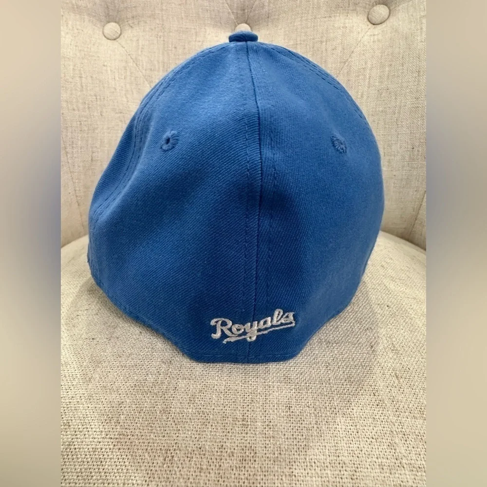 New Era MLB KANSAS CITY ROYALS 3930 Flex FITTED Medium Large Blue Baseball NWOT